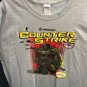 Nokami Counter Strike Shirt Konami Nintendo Dota Fortnite League Legends XL